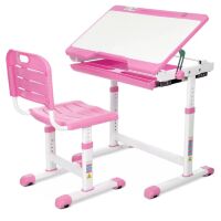 Багатофункціональна дитяча парта регульована Bambi M 3230(2)-8 рожева**