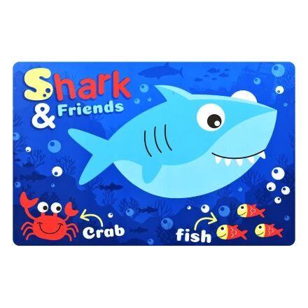 Дитячий пластиковий столик з двома стільчиками Bambi ETZY-13 бежево-коричневий