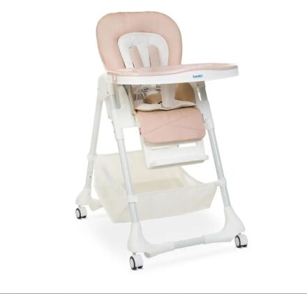 Стільчик для годування BAMBI M 3822 Baby Beige екокожа бежевий **