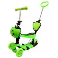 Самокат дитячий триколісний Best Scooter 4в1 салатовий***