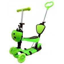 Самокат дитячий триколісний Best Scooter 4в1 салатовий***