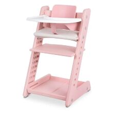 Дитячий стільчик для годування EL CAMINO ME 1101 STAGE Pink багатоступінчастий / рожевий для дівчинки