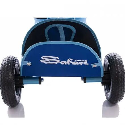 Велосипед дитячий триколісний Azimut BC-15 An Safari Єва колеса (блакитний)