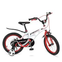 Велосипед дитячий двоколісний PROFI LMG18202 Infinity 18 дюймів біло-червоний