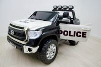 Дитячий двомісний електромобіль Джип Toyota Tundra JJ2255EBLR-2-1 Поліція, шкіряне сидіння
