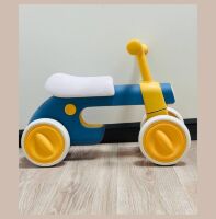 Дитячий толокар-біговел-ходунки 3в1 Maraton W02 з музикою блакитний