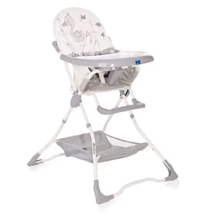 Стільчик для годування Lorelli (Bertoni) BonBon Grey Swan Сірий "Лебідь". Дитячий стілець для годування