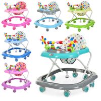 Музичні Ходунки дитячі на коліщатках M 3619 з ігровою панеллю / мікс кольорів**