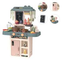 Дитячий ігровий набір інтерактивна кухня велика LIMO TOY 889-189 плита мийка духовка посуд**