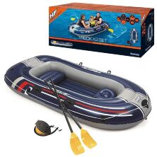 Надувний човен двомісна BESTWAY 61068 Hydro-Force Raft з веслами і насосом**