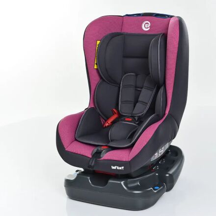 Автокрісло ME 1010 INFANT Pink Shadow дитяче,група 0+/1 (до 18 кг),сер-розов