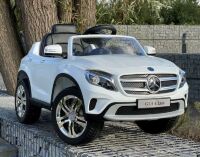 Дитячий електромобіль-джип Mercedes 653 BR-1 WHITE на EVA колесах з MP3, SD слот, USB