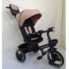 Триколісний велосипед-коляска TURBOTRIKE MT 1002-1 Almond Beige поворотне сидіння