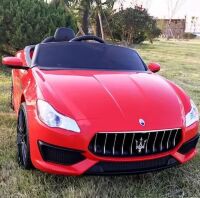 Дитячий електромобіль C1909 Червоний р/у, 12V7AH, 20W*2, колеса EVA, шкіра, в кор. 123*59, 5*32, 5см