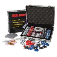 Настільна гра ПОКЕР M 2777 200 фішок, 2 колоди карт, кубики, у валізі