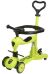 Дитячий самокат трансформер 4в1 Maraton Scoot 01 з батьківською ручкою (колір лайм)