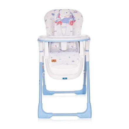 Стільчик для годування Lorelli (Bertoni) Dalia Blue Bear Блакитний "Мішутка". Дитячий стілець для годування
