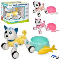 Інтерактивне тварина Собака/Кішка/Єдиноріг на р/у 1086A-89A-90A сенсорне /звук / ходить / на радіоуправлінні