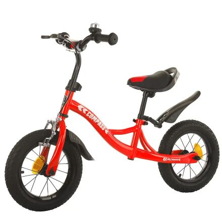 Беговел дитячий BALANCE TILLY 12 Compass T-21258 Red червоний