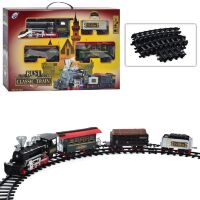 Залізниця YY-126EN з димом світлом та звуком / Працює від батарейок