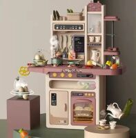 Дитячий ігровий набір інтерактивна кухня велика LIMO TOY 889-212 плита мийка духовка посуд ***