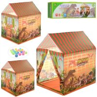 Дитячий ігровий намет Будиночок M 6135 Динозаври**