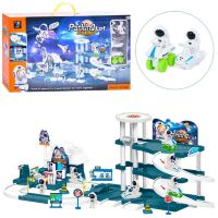 Дитяче ігрове паркування Гараж BBQ550-60 Трек "Космодром" з машинками