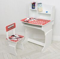 Дитяча парта регульована шкільна зі стільцем 904-141(UA) малюнок Міккі Маус**