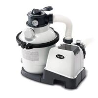 Пісочний фільтр-насос для басейну Intex 26644 продуктивність 4500 л/ч. Фільтраційна установка