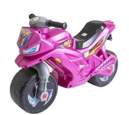 Толокар мотоцикл Оріон 501 ліловий, 2х-колісний