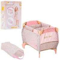 Іграшковий манеж ліжко для ляльок HAUCK D-90186 на коліщатках