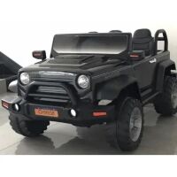 Дитячий електромобіль джип CH938C чорний MP3, SD слот, USB повний привід 4X4