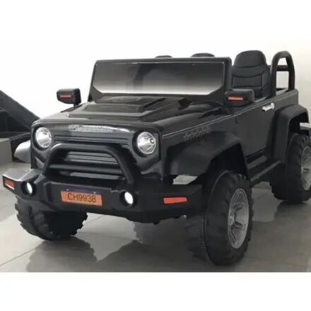 Дитячий електромобіль джип CH938C чорний MP3, SD слот, USB повний привід 4X4