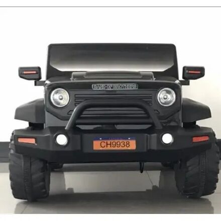 Дитячий електромобіль джип CH938C чорний MP3, SD слот, USB повний привід 4X4