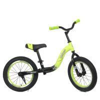 Велобіг від беговел з підніжкою ML-078-3 сталева рама колеса 14 дюймів надувні / жовтий**