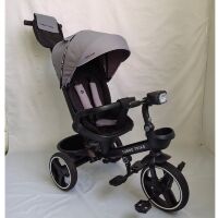 Триколісний велосипед-коляска TURBOTRIKE MT 1002-1 Smart Grey поворотне сидіння