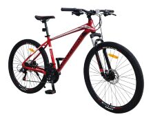 Велосипед спортивний алюмінієвий для дорослих колеса 27.5 дюймів LIKE2BIKE Active 1.0 A212702 / червоний