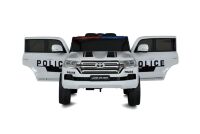 Дитячий електромобіль Джип TOYOTA LAND CRUISER JJ2022EBLR-1(2) Поліцелія USD, SD, Mp3, шкіряне сидіння