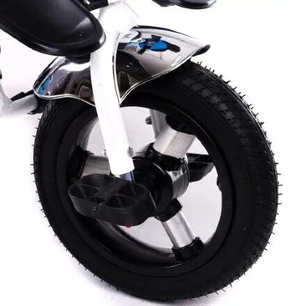 Велосипед коляска дитячий триколісний Baby Trike 6595Г з ключем запалювання / блакитний