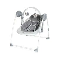 Дитячі електронні музичні гойдалки-шезлонг Lorelli (Bertoni) Portofino Cool Grey Stars. Колір Сірий Дитячі електронні музичні гойдалки-шезлонг Lorelli (Bertoni) Portofino Cool Grey Stars. Колір Сірий