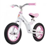 Дитячий Беговел 12" MG18A Silver-Orange Магнієва рама