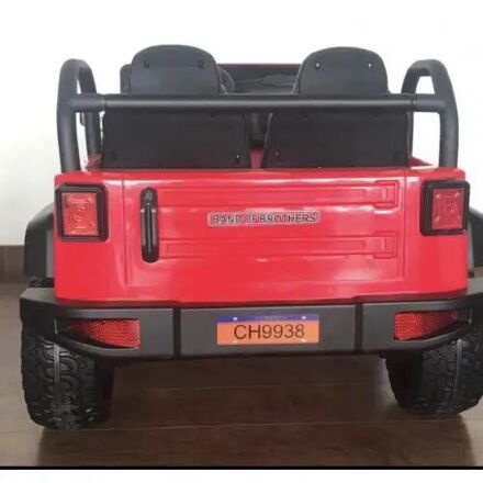 Дитячий електромобіль джип CH938C MP3, SD слот, USB повний привід 4X4 червоний