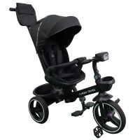 Триколісний велосипед-коляска TURBOTRIKE MT 1002-1 Elegant Black поворотне сидіння