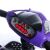 Велосипед коляска дитячий триколісний Baby Trike 6595Ф з ключем запалювання / фіолетовий