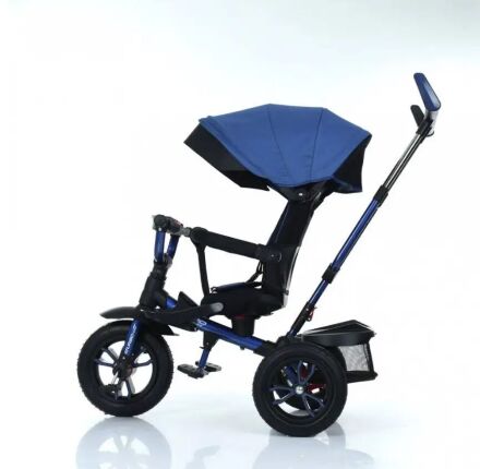⏩ Велосипед-коляска дитячий триколісний Turbo Trike M 4058-10 індиго**