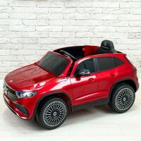 Дитячий одномісний електромобіль M 5027EBLRS-3 Mercedes 4 мотора, шкіряне сидіння, червоний фарбований