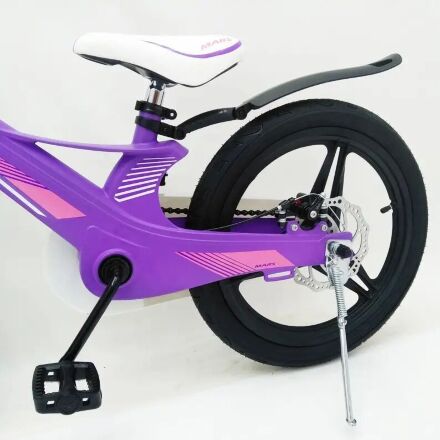 Дитячий двоколісний велосипед MARS-2 Evolution колеса 18 дюймів магнезиевая рама фіолетовий