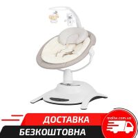 Дитячий заколисуючий центр CARRELLO Adora CRL-10305  Stone Grey електрокачель, сірий