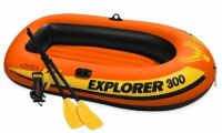 Надувний човен двомісний Intex EXPLORER 58332 з веслами
