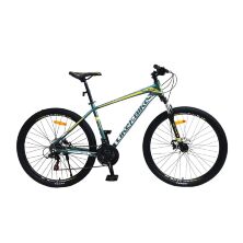 Велосипед спортивний алюмінієвий для дорослих колеса 27.5 дюймів LIKE2BIKE Active 1.0 A212705 / зелений